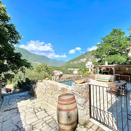 Casa Arena Authentique Maison De Village Avec Piscine Au Coeur De L'Alta Rocca - Zoza Exterior photo