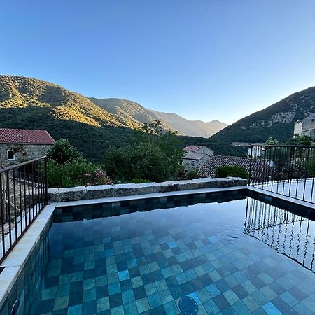 Casa Arena Authentique Maison De Village Avec Piscine Au Coeur De L'Alta Rocca - Zoza Exterior photo