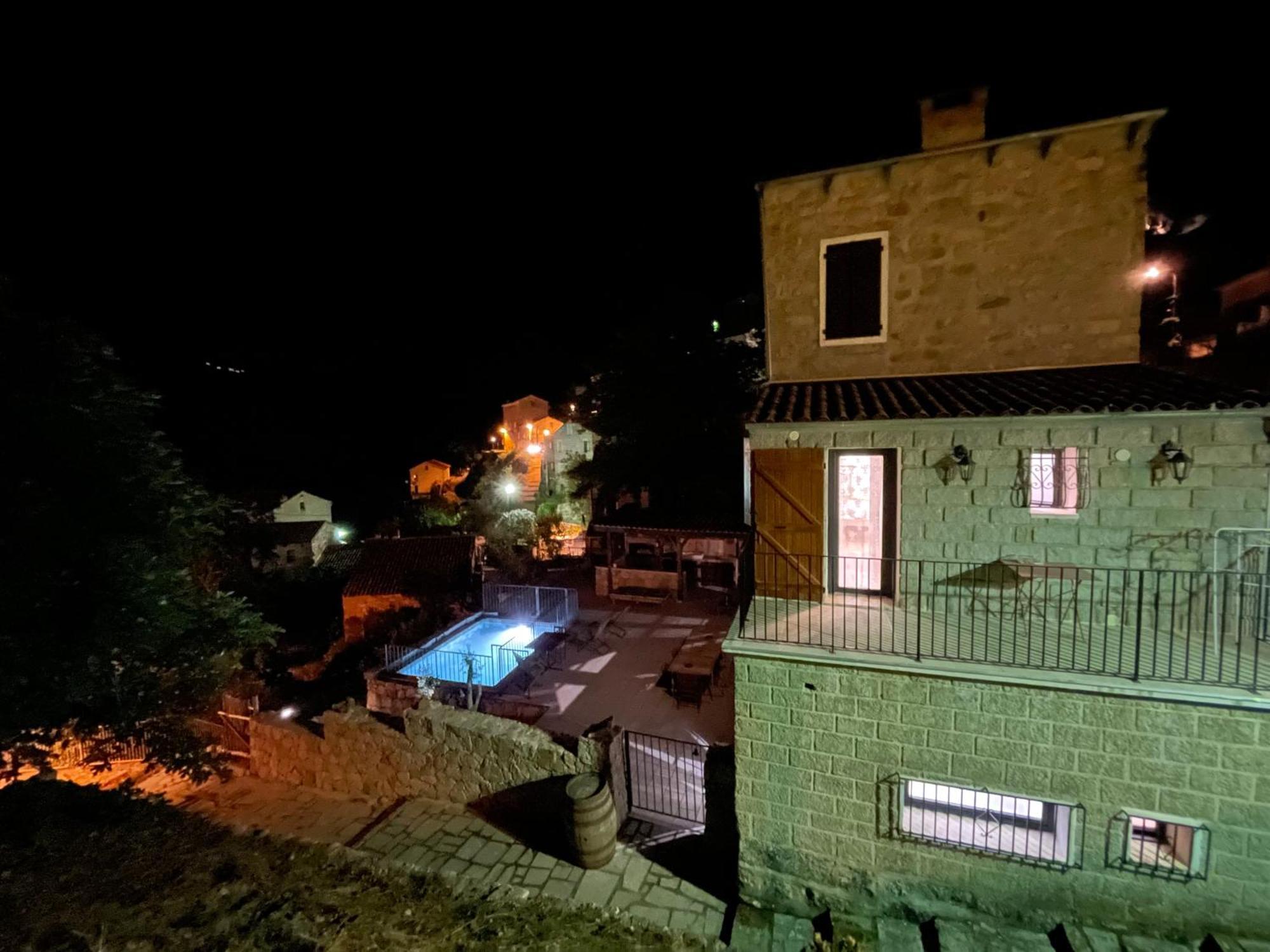 Casa Arena Authentique Maison De Village Avec Piscine Au Coeur De L'Alta Rocca - Zoza Exterior photo