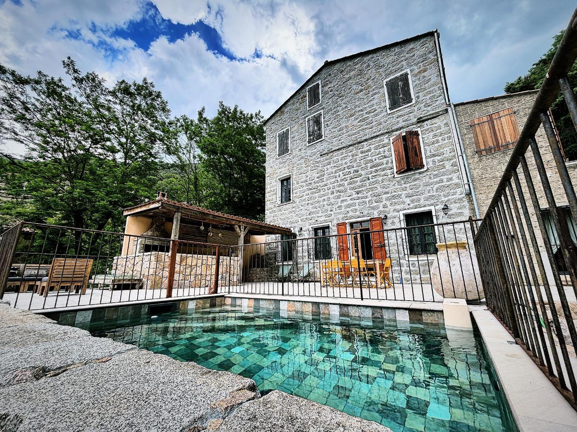 Casa Arena Authentique Maison De Village Avec Piscine Au Coeur De L'Alta Rocca - Zoza Exterior photo