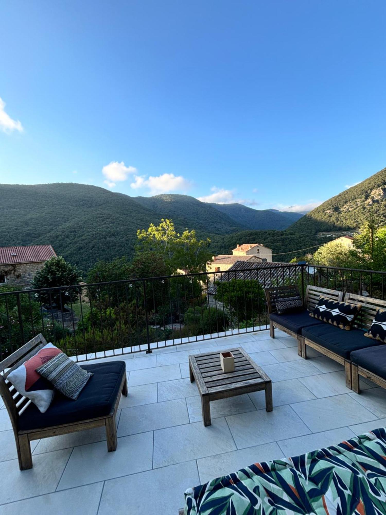 Casa Arena Authentique Maison De Village Avec Piscine Au Coeur De L'Alta Rocca - Zoza Exterior photo